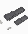 Rubber Cabinet Toggle Latch With Soft Pull Door Lock Flexible Hidden Drawer Latch C7-10 Compatible 1 Piece black latches and brackets
