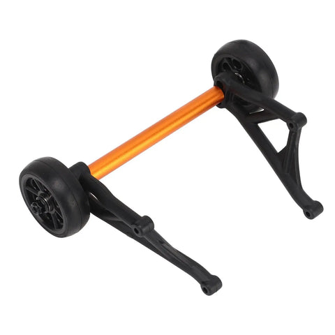 RC Wheelie Bar Kit For ZD Racing MX 07 4WD 1/7 Scale RC Truck With Double Wheel Stability Upgrade, alloy and plastic build