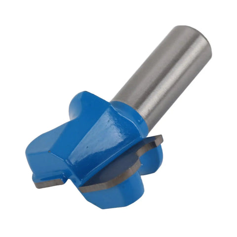 Heavy Duty 1/2 Inch Shank Drawer Pull Router Bit With Tungsten Steel And PTFE Coating for smooth wood carving and precision projects.