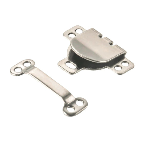 Super Tough Stainless Steel Hook And Eye Closures For Pants Skirts And Dresses Nickel sewing notion parts shown individually.
