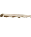 Replacement Canopy Top Cover For Garden Treasures Traditional Three-Person Swing 85 Inch Long By 46 Inch Wide Beige View