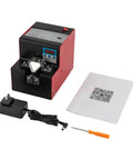 Auto Feed Screw Feeder Machine With Five Speed Settings And Dual Counting Modes For M1.0 To M5.0 Screws with power adapter and tool.
