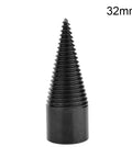 Heavy Duty Wood Splitting Drill Bit Cone Compatible With Electric Hammer 32 To 42 Mm, 32mm tapered log splitter.