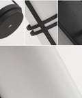 Close-up of Outdoor E27 Wall Light LED Sconce With Glass Waterproof Lantern For Patio Balcony Garage And Workshop