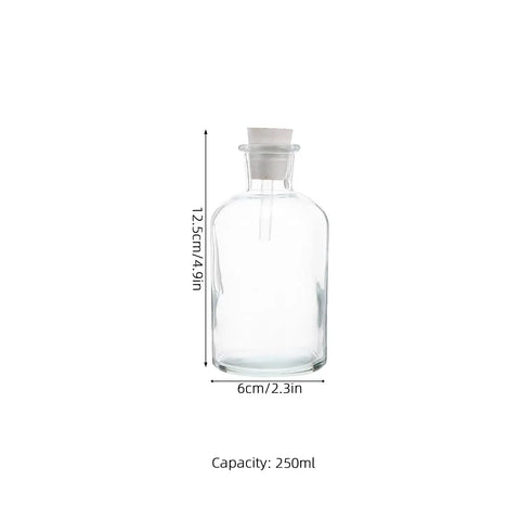 Drop Into Labs With This Solid Thermodynamics Kit For College Physics Rigs featuring a 250ml glass bottle with cork lid.