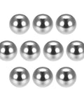 14mm Precision Chrome Steel Bearing Balls G25 Pack Of 10 For Heavy Duty Machinery And Precision Bearings, AISI 52100 Grade Chrome Finish, Smooth Round Balls For Linear Guides, Rotaries And High Speed Applications. Ten 14mm chrome steel bearing balls