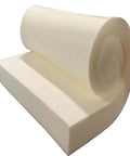 2 Inch Thick Upholstery Foam Cushion 24 Inch Wide by 72 Inch Long 43ILD Firm Made in USA CertiPUR Certified Density 1.8