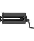 12 Inch Manual Bead Roller Machine With Gear Drive Bench Mount And Six Dies 18 Gauge Steel Capacity side view