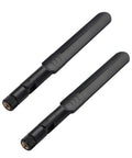 Dual Band 8dBi WiFi Antenna Kit With RP-SMA Male Connectors And 2 x 35cm UFL IPEX To RP-SMA Female Pigtail Cables For Mini PCIe Cards Routers Repeater