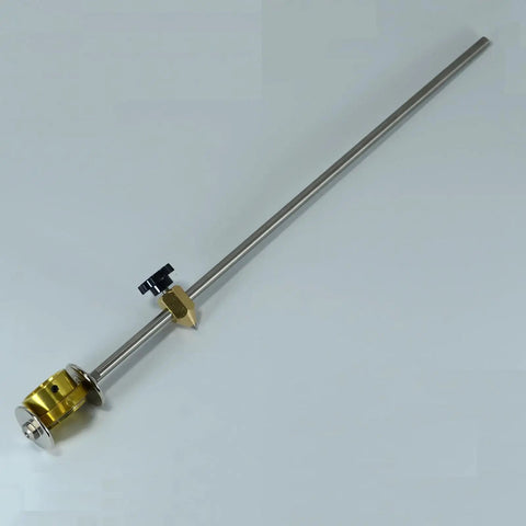 Pro Grade SG-55 Plasma Cutter Torch Guide Roller Wheel Circinus For Precision Cuts, A Real Workhorse That Fits Shroud Shield Cup With Standard And Groove Options, One Piece, Golden And Silver Finish