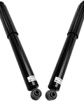 2 Front Struts With Coil Springs And 2 Rear Shocks Replacement Suspension Kit For 2007-2013 Chevrolet Silverado 1500 And GMC Sierra 1500 Non Electronic Suspension - Rear Shocks