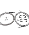 Solid Quick Fix Fuel Line Kit For 6.0L V8 Chevy Silverado And GMC Sierra Trucks 1500 2500 3500 Models Restoring AP02 Assembly Performance Fast braided fuel hoses with clamps and fittings
