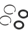 Ditch Those Worn Rings! Grab This 2-Set Air Impact Wrench Retainer And O-Ring Kit For 3/8 To 1 Square Drive Sockets Compatible With Craftsman Ir Tools Keep Your Grip Tight. black metal retainer rings and O-rings for air impact wrench sockets