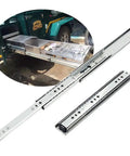 Heavy Duty Drawer Slides 750mm 30 Inch Ball Bearing Runners With 120kg Load Capacity Removable Bead Roller Rail