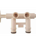 Water Softener Bypass Valve With Threaded Adapters OEM Replacement Part For Kenmore, GE, Whirlpool, Morton, 1-inch connections