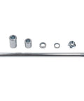 Heavy Duty 12mm 220mm High Strength Steel Alloy Front And Rear Axle Kit With Four Bushings For Mini Bikes Dirt Bikes Scooters Quad And ATV