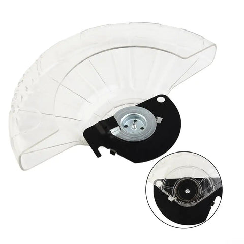 Miter Saw Blade Guard Replacement For LS1040 Electric Saw With Transparent Shield showing clear plastic and metal mounting points.