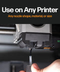Application of Nozzle Protector Plastic Repellent For 3D Printers Water Based PTFE Nanosuspension on 3D printer nozzle