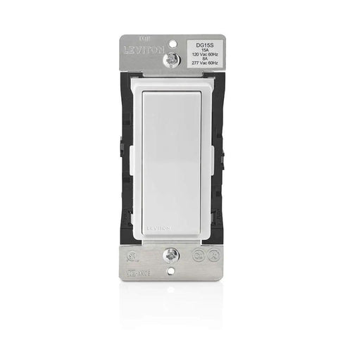 Decora Zigbee Certified Smart Switch DG15S-1BW White with Alexa Voice Control Hub Required Works with Samsung SmartThings