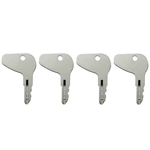 4 Pack Ignition Keys Replacement For Kubota L G And M Series Tractors Built For Heavy Duty Farm Use Fits Mahindra Mitsubishi Case
