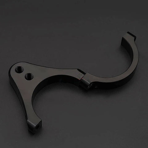 27mm CNC Aluminum Motorcycle Fork Tube Brackets and Steering Damper Frame Mounting Clamp Foot Fixer Hardware Stabilizer