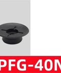 Heavy Duty Industrial Pneumatic Vacuum Suction Cup For Pf Pfg Pa Robots, black silicone gripper tool for automation.