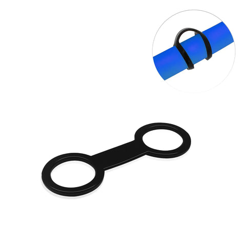 Silicone Snorkel Strap Keeper Clip Set Of 14 For Mask And Tube Replacement Dive Gear Universal Plastic Clip Fast Release Design