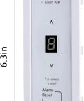 Upgraded Freezer User Control Board And Display Assembly for Refrigerator Freezer Units with digital temperature display.