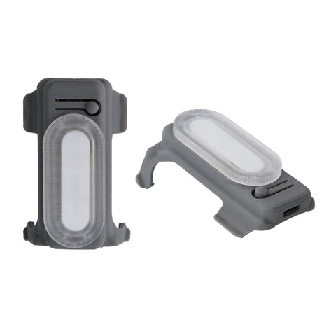 Color Changing LED Landing Gear For DJI Neo 2 Drones With Rechargeable Night Lighting Height Boost in gray plastic