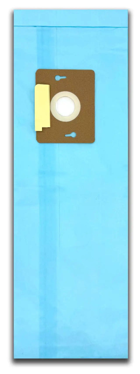 Replacement Micro Filtration Vacuum Dust Bags For Riccar SupraLite And Simplicity Type F Uprights 6 Pack, blue bag detail