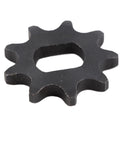 Beefy Heavy Duty 9-Tooth Chain Sprocket With 12x17mm Inner Hole for Industrial Machinery, Precision Machined Metal Gear