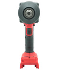 Front view of Beefy Half-Inch Cordless Impact Wrench For Milwaukee 18V Batteries, 1256 Ft-Lbs Max Torque, Brushless Power