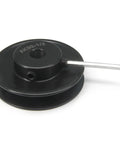 Beefy AK30 3.0 Inch OD Single Groove Web Sheave Cast Iron V Belt Pulley With 0.5 Inch Bore for V Belts shown with hex key