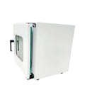 Heavy Duty 0.9 Cubic Foot Vacuum Drying Oven Featuring Pro Grade Pid Temperature Control with glass door in view.