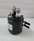Heavy Duty QCC15 Hydraulic Pump Motor Contactor 200 Amp 24 Volt Coil Solenoid Relay Switch shown with metal connectors.