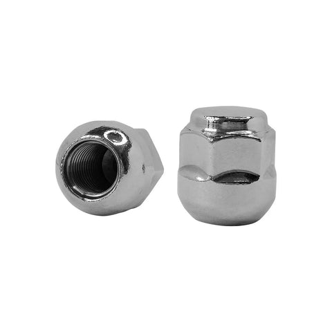 Beefy Chrome Wheel Lug Nuts 5 Pack M14x1.5 Compatible With Honda Odyssey Passport Pilot Ridgeline MDX RLX ZDX TL 2009 To 2021