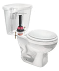 3 Inch Adjustable Toilet Flush Valve Repair Kit With Easy Install And No Fuss Leak Proof Design in toilet tank cutaway view