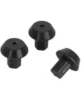 Close-up of 16 Pack Rubber Feet For Burner Grates Fit GE And Kenmore Ranges 3/16 Inch Hole Replacement Bumper Pads WB2K101