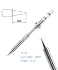 Ts101 Portable Soldering Iron With PD And DC Dual Power, 50-400 C Adjustable, Pocket Size Field Repair Tool For Pros tip detail