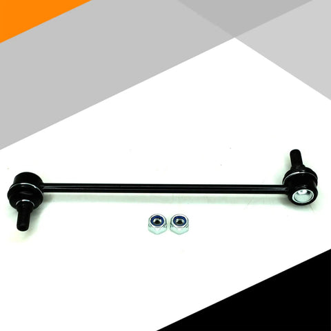 Front Sway Stabilizer Bar End Link Kit Set Of 2 For Hyundai Accent Elantra Forte And More Heavy Duty Bolt On Replacement Links To Beef Up Handling Steering Response And Ride Quality Fits 2012 To 2018 Accent 2011 To 2016 Elantra 2014 To 2018 Forte, black steel link with nuts