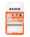Heavy Duty 2-1/2-Inch Replacement Scraper Blade 451 With Tungsten Carbide packaging includes blade and step-by-step visual guide
