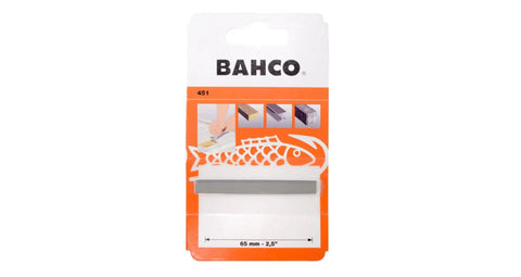 Heavy Duty 2-1/2-Inch Replacement Scraper Blade 451 With Tungsten Carbide packaging includes blade and step-by-step visual guide