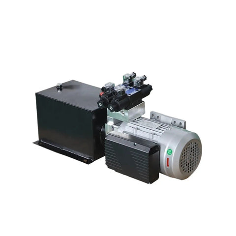 Bidirectional Hydraulic Power Unit 24V To 380V Electric Pump For Industrial Lifting Machinery And Cylinders High Performance 2kw Motor heavy duty oil power pack with robust design.
