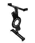 Get Your Ride Sorted With This Wheel Fitment Simulator Tool Check Tire Rub And Rim Clearances Adjusts For 14 To 22 Inch Diameters Reads 5 Lug Offsets, showcasing a black wheel fitment simulator tool.