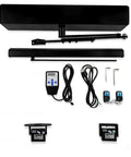 Touchless Exterior Door Opener Kit With Dual Motion Sensors Black No Touch Convenience Adjustable Opening And Closing Force Safe Auto Reopen For True Hands Free Entry On Exterior Doors Easy Install And Low Contact Access, black door opener kit