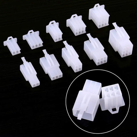 700 Pcs Car And Motorcycle Wire Terminal Connector Kit 2.8mm 2 3 4 6 9 Pin Male And Female Automotive Electrical Wire Connectors
