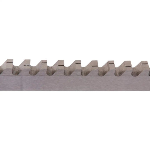 Three Eighths Inch Type C HSS Keyway Broach With Two Shims For Precision Milling And Gear Keyway Cutting, High Speed Steel Teeth