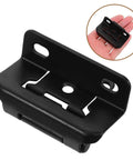 Close-up of Six Piece Self Closing Hidden Cabinet Hinges For RV And Home Cabinets Made From Cold Rolled Steel Heavy Duty Spring Loaded