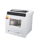 Plug And Go Compact Desktop Dishwasher With Intelligent Drying And Triple Wash Filter Designed To Skip The Install Drama While Delivering Immaculate Cleanings Daily in white with visible control panel.