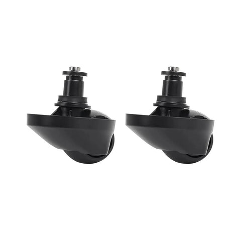 Front Caster Wheel Replacement Part for Vacuum Robots Compatible With L10 Pro L10s Pro X30 Ultra X40 Ultra L20 Ultra D9 Gen 2, shown in black